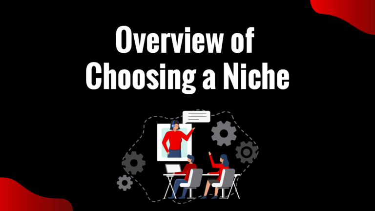 Choosing a niche