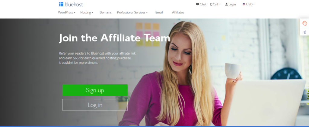 Bluehost Web Hosting affiliate review