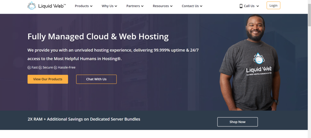 liquid web hosting platform