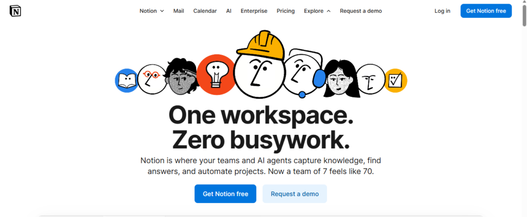 Notion AI Content Planning and Organization Dashboard